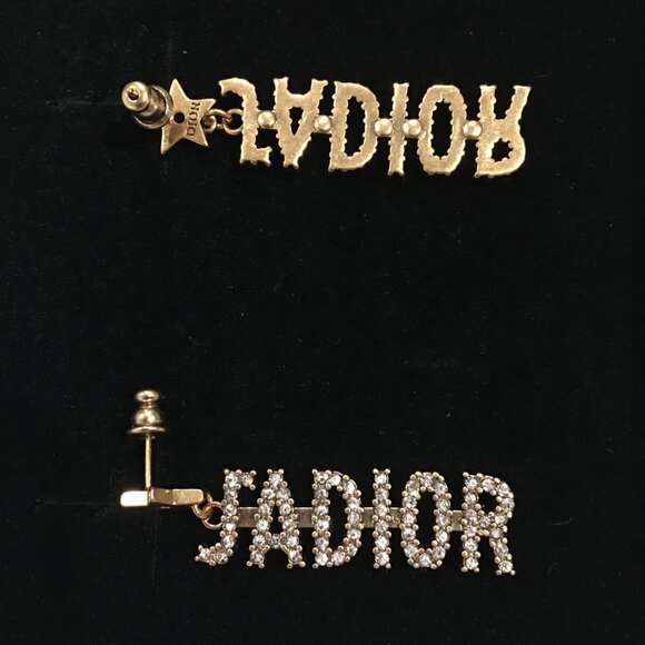 J'adore Crystal Diamonds Drop Earring - Picture 2 of 2